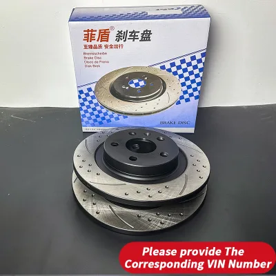 Wholesale good brake Car Brake Disc Front OEM 4351260280 Rear OE 4243160350 Fit for Toyota Land Cruiser LC300 FJA300 / VJA300