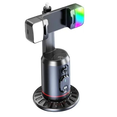 Ai New Mini Selfie Stick Automatic Tracking Shooting 360 Degree Rotation Intelligent Follow Live Phone Camera Bracket Gimbals