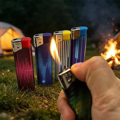 Disposable Electronic Lighter Plastic Cigarette with Feature Butane Fuel Classic Design OEM Available