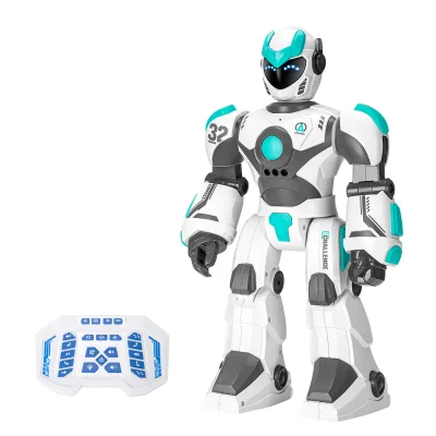 Hot Selling Multi-function Programmable Stunt Remote Control Robot 2.4g Intelligent Voice Controlled Gesture Sensing Robot Toys