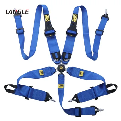 Safety Belt Racing Car Harness Strap 3inch Universal 2 Inch Seat Belt 4 Point Buckle Car Auto Racing Harness Safety Seat Belt