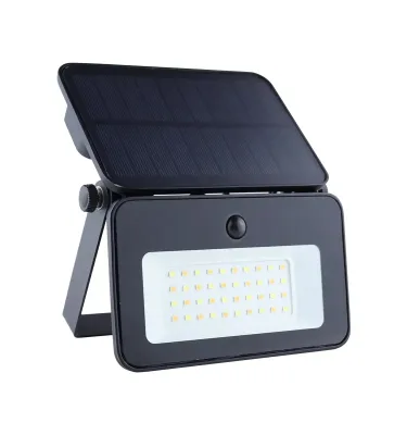 LED Solar Flood Lights IP65 Waterproof Outdoor Wall Lamp for Warehouse Porch Shed Barn Garage-Bright Lighting