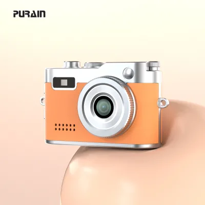 2026 Mini Pocket Digital Camera,1080P Video Recording OTG Photo Transmission Lightweight Camera for Student & Outdoor Shooting