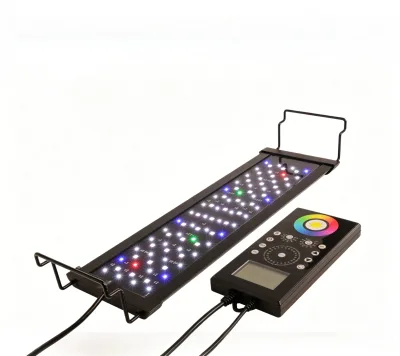 24/7 Mode IP68 Waterproof Display Remote Control Aquarium Light Full Spectrum Suitable for Freshwater Aquariums
