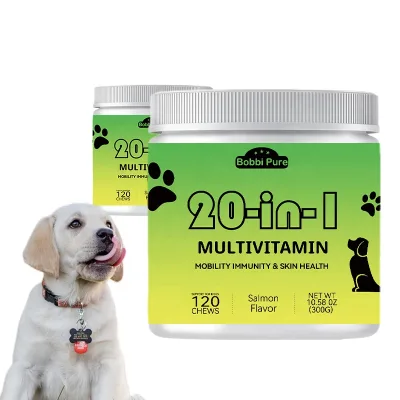 Seasonal Allergies Itchy Skin Salmon Oil Omega 3 6 9 Dog Health Supplies Chews Treats Skin Treatment Dog Multivitamin