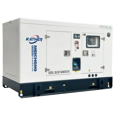 Super Silent Diesel Generators 25kva 30kva 40kva 50kva Portable Generador Electrico US Brand Cumins Parkins Power Genset 100kva