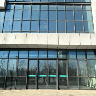 Exterior Modern Aluminum Swing Door Thermal Break Swing Casement Door for House Living Room