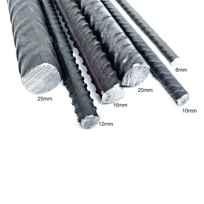 Hot Rolled Steel Rebar Diam 5mm to 50mm Length 6m Rebar