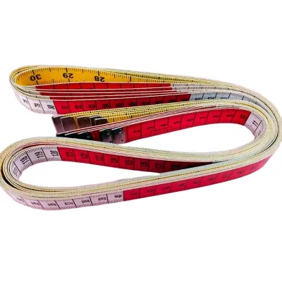 And Tape Measure With Buckle Thickened Inches and Centimeters Measuring Height With a Ruler Measure Waist Circumference