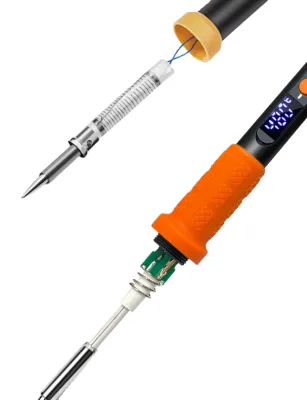 Digital Adjustable Temperature Electric Soldering Iron for Electronics Welding Repair