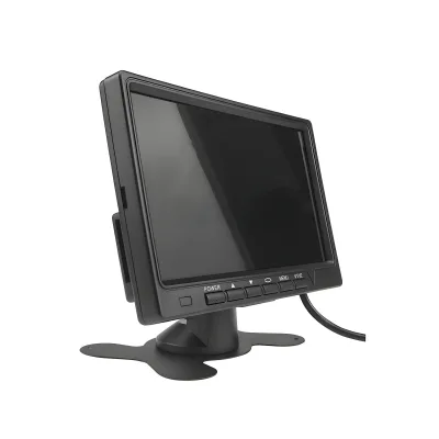 Dedicated Truck Monitoring Manufacture 7Inch TFT LCD Display 2CH Truck Lorry Forklift Bus Rearview Imaging Desktop Turck Monitor