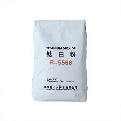 Industrial Grade R 5566 Titanium Dioxide Rutile Type Excellent Whiteness for Paint Ink Plastic Masterbatch Applications