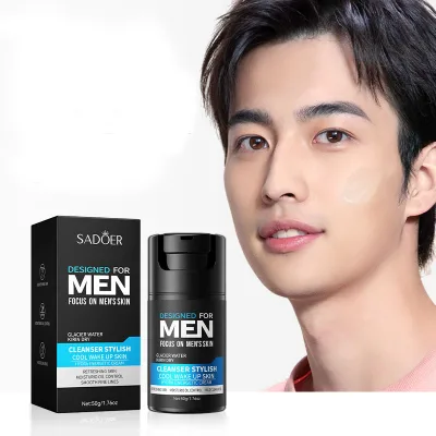 50g Private Label SADOER Facial Skin Care Products Men's Face Moisturizer Cream