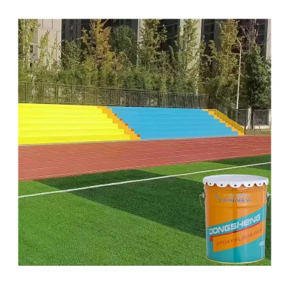OEM Solvent-Free Epoxy Floor Paint Outdoor Waterproof Non-Slip Road Rubber Paint Easy Application by Spray