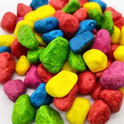 Colored Stone Advanced Decorative Pebbles, Used for DIY Handicrafts and Potted Plant Fertilizer Decoration Pebbles.