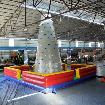 Attractive Outdoor Inflatable Sport Inflatable Climbing Wall, Inflatable Rock Climbing With the Safety Belt