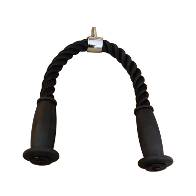 Cable Rope Reverse Grip Tricep Pulldowns Anti-Slippery TPE Grip Fibers Gym Rope Biceps Triceps Pull Rope