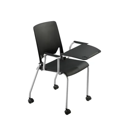 Hot Sale School Conference Student Office Staff Folding Foldable Training Chair With Writing Pad Table Tablet