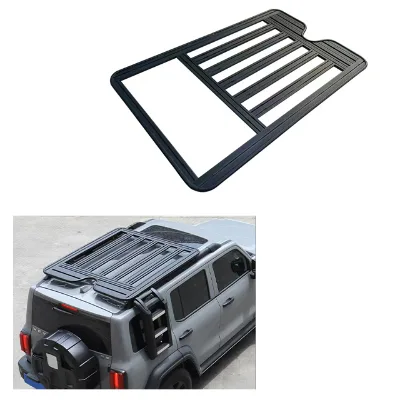 Sunroof Roof Luggage Rack Frame Off-road Modification Folding Ladder Expansion Platform Aluminum Alloy Expansion Tent Platform