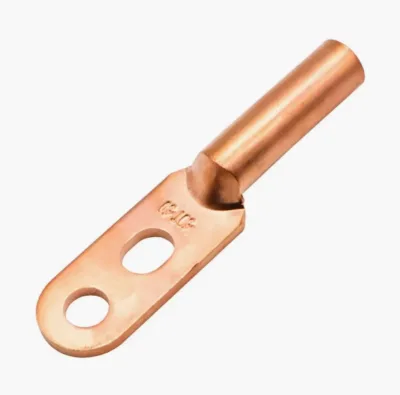 DTL  Double Hole Copper Aluminum Bimetallic Cable Lug for Aluminum Conductor and Copper Busbar Connection