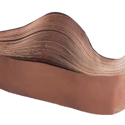 Custom Laminated Pure Copper Busbar Assemblies Perforable Bending for Electrical Equipment Copper Strips
