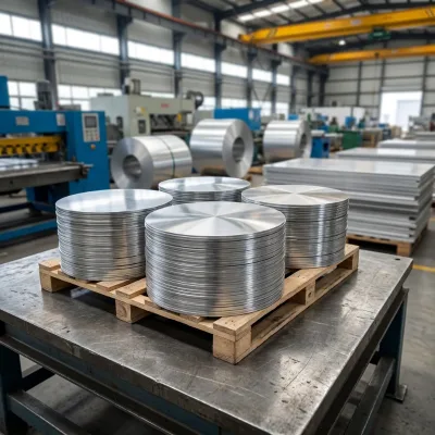 A1060 O State 1.0mm Thickness Mill Finish Aluminum 100mm-1200mm Aluminum Circle Discs