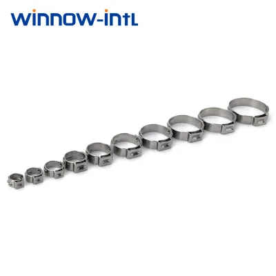 OEM Single Ear Clamp for Rubber Hose Fastening