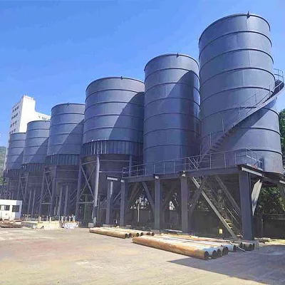 New 90 Ton Horizontal Cement Silo 50 Ton Bolted Silos for Cement 30 Ton Silo Various Sizes for Cement Storage