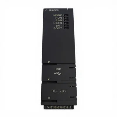 Q12PHCPU Process Control PLC CPU Module 124K Steps Max 4096 I O Points for Industrial Loop Control System Replacement