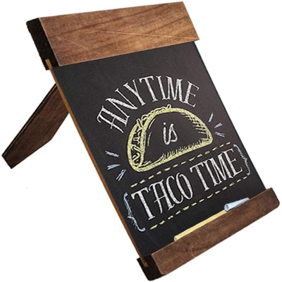 Chalk Board Standing Sign. Non-Porous Mini Chalkboard Signs. Wooden Signs Chalk Board Best Countertop Memo Decor Board