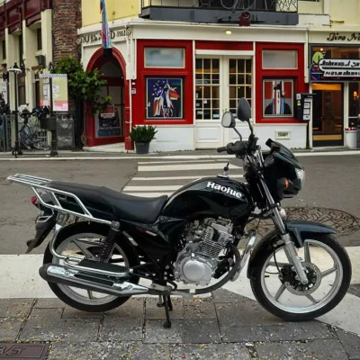The New Haojue DA150cc Disc Brake Is Equipped with the Original Original Paint Popular Motorcycle Gasoline Oil Street Car