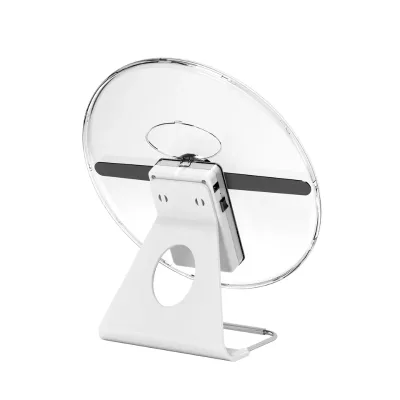 Led Ventilador Holograma Navideno Avisos Holograma Hologram Fan 3D Indoor