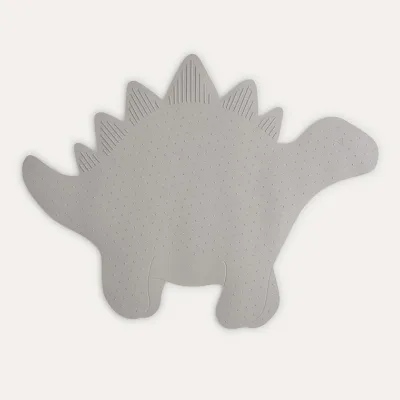 New 2023 Non Slip Dinosaur Silicone Mats with Suction Cups, Custom Dino Silicone Bathroom Mat for Toddles