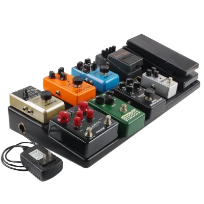 Low Price Guitar Pedal Board Mastery Effect Pedalboard RockBoard Hide Power Guitar Effects Pedal Boards Storage Bags Accessories