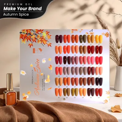Hanyi 12ml 36 Colors Autumn Spice Gel Polish Set OEM Private Label Custom Logo UV LED Cured Autumn Spice Gel Polish