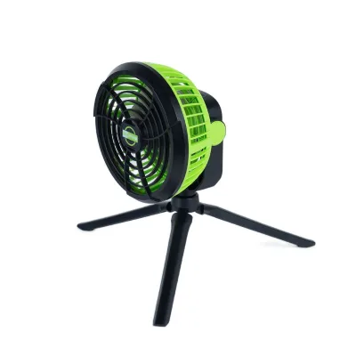 2026 New Hot Sell Mini Portable Tripod Camping Fan Ceiling Type-C USB Solar Electric Rechargeable Fan for Household Office