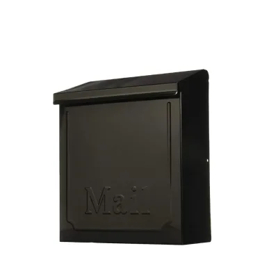 Wall Mounted Metal Mailbox Letter Box for Outdoor Garden