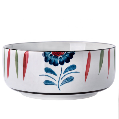 Kitchen utensils pottery bowl fruit bowl salad bowl