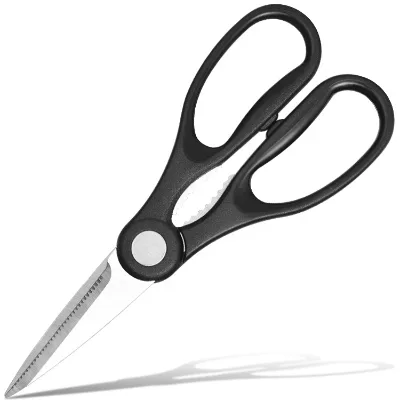 Korean Style Stainless Steel Barbecue Scissors Multipurpose Meat Vegetable Kitchen Shears