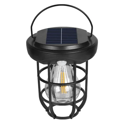 Outdoor Solar Tungsten Body Sensing Wall Lamp Solar Rechargeable Camping Lamp Bulb Tent Lamp Solar Garden Lights