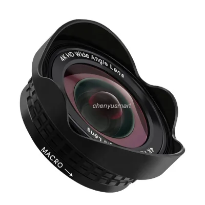 Universal 4K HD Wide Angle 120 Degree 20x Macro Mobile Phone Camera Lens