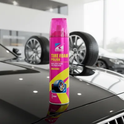 Rudolph Tire Polish 650mL Shiny Gloss Easy Operation Spray Directly Car Detailing OEM
