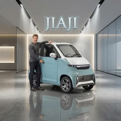 Wholesale Electric Sedan 4 Wheeler Single Drive Big Motor 3000W High Performance 2 Person Electric Car for Old People