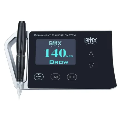 Biomaser P200 Black Nano Brow Dermografo Pmu Machine Microblading Tattoo Making Lip 1RL Needles Machine for Micropigmentation