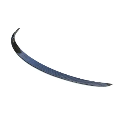 Fuxuan Carbon Fiber Styler Trunk Spoiler Wing for Model Y Models 2021 2022 Black ABS Exterior Car Accessories