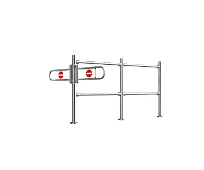 Supermarket Entrance Induction Swing Barrier Gate Barrier Gate Brushless Motor for Supermarket