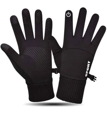 Anti Slip Touchscreen Waterproof Running Touch Screen Sports Racing Windproof Winter Cycling Gloves
