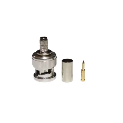BNC-C-J3 RF BNC Connector Crimp Type RG142 Cable Bnc Male Connector Crimp RG58 Cable