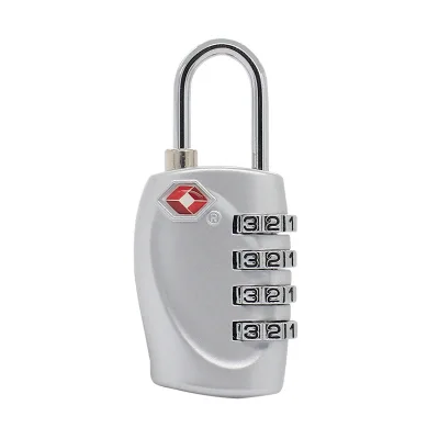 TSA330 Approved Traveling Suitcase Padlock 4 Digit Combination Luggage Security Padlock