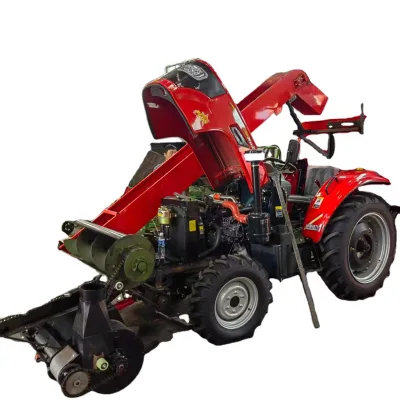 Tractor Mounted Factory Best Price Corn and Silage Harvester Tractor Silage Corn Cob Harvester
